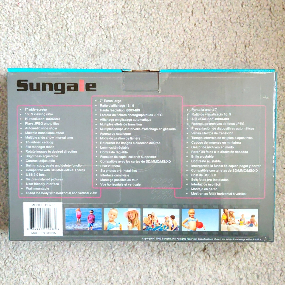 NWOT Digital Photo Frame - Picture 2 of 4